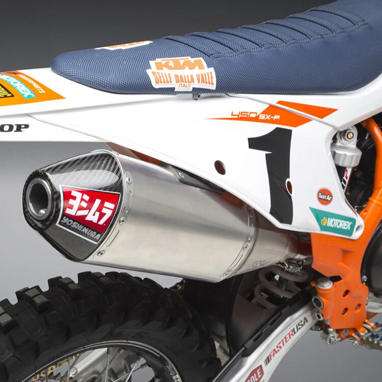YOSHIMURA 264612D320 YOSHIMURA PIPE RS-4 SLIP-ON KTM 450SX-F '15-'18