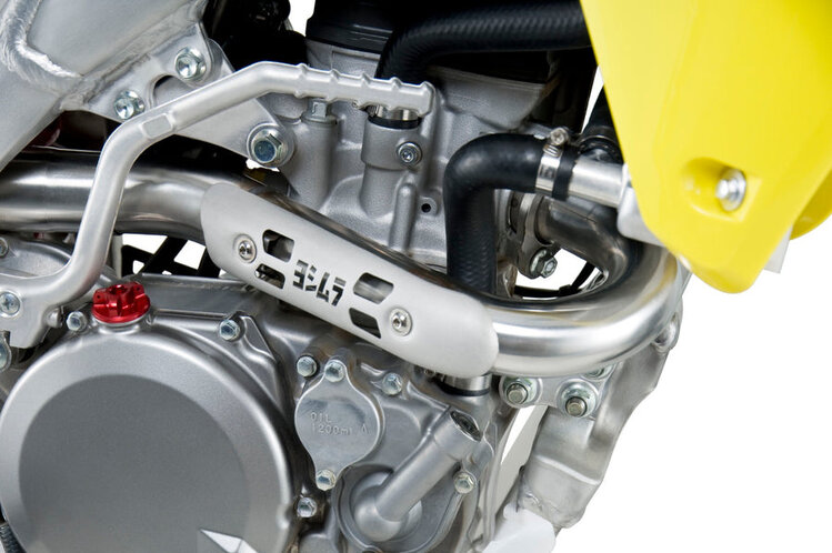 YOSHIMURA 219202D320 YOSHIMURA RS-4 EXHAUST SLIP-ON SUZUKI RMZ450 '08
