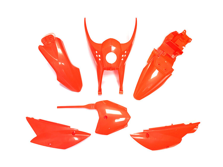 UFO KLX110 10-21 Complete Kit Flo Orange (KA37003FFLU)