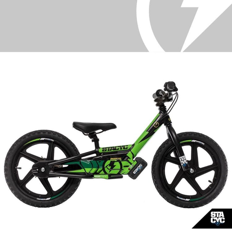 STACYC STACYC GRAPHICS ELECTRIFY 2.0 GREEN 16"