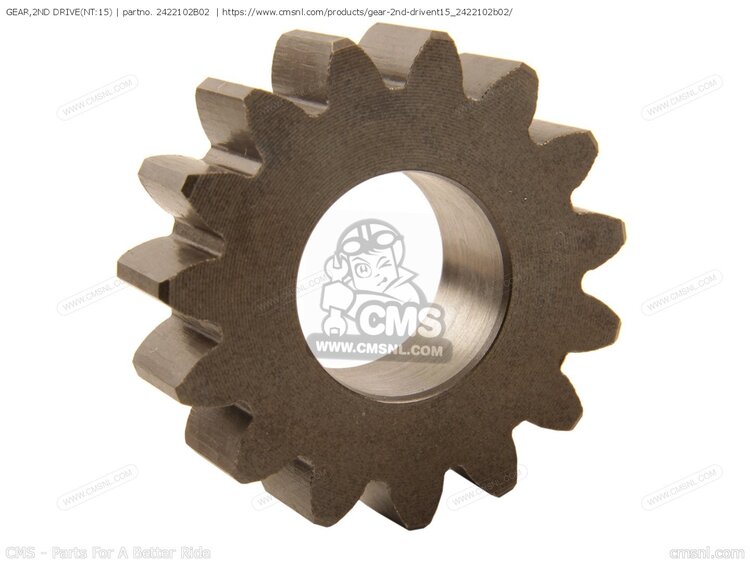 SUZUKI 24221-02B02 2ND GEAR, DRIVE (NT:15)  SUZUKI