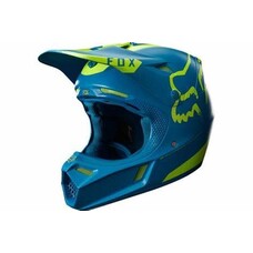 FOX RACING FOX V3 MOTH LE HELMET, TEAL LARGE