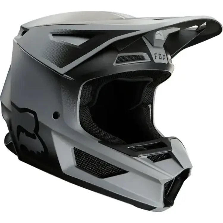 FOX V2 VLAR HELMET, MATTE BLACK X SMALL