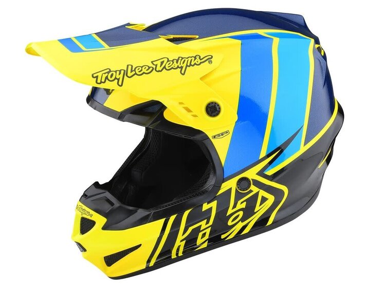 TROY LEE DESIGNS GP YOUTH HELMET Nova Flo Yellow