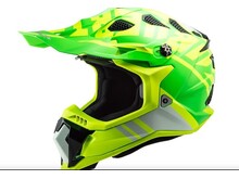 LS2 Subverter Evo Gammax Full Face MX Helmet, Gloss Hi-Viz