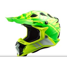 LS2 Subverter Evo Gammax Full Face MX Helmet, Gloss Hi-Viz