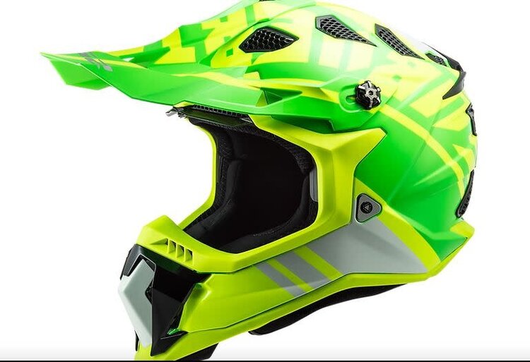 LS2 MX700 SUBVERTER EVO HELMET GAMMAX GLOSS HI VIZ