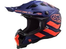 LS2 LS2 SUBVERTER EVO CARGO MATT BLUE FLUO ORANGE