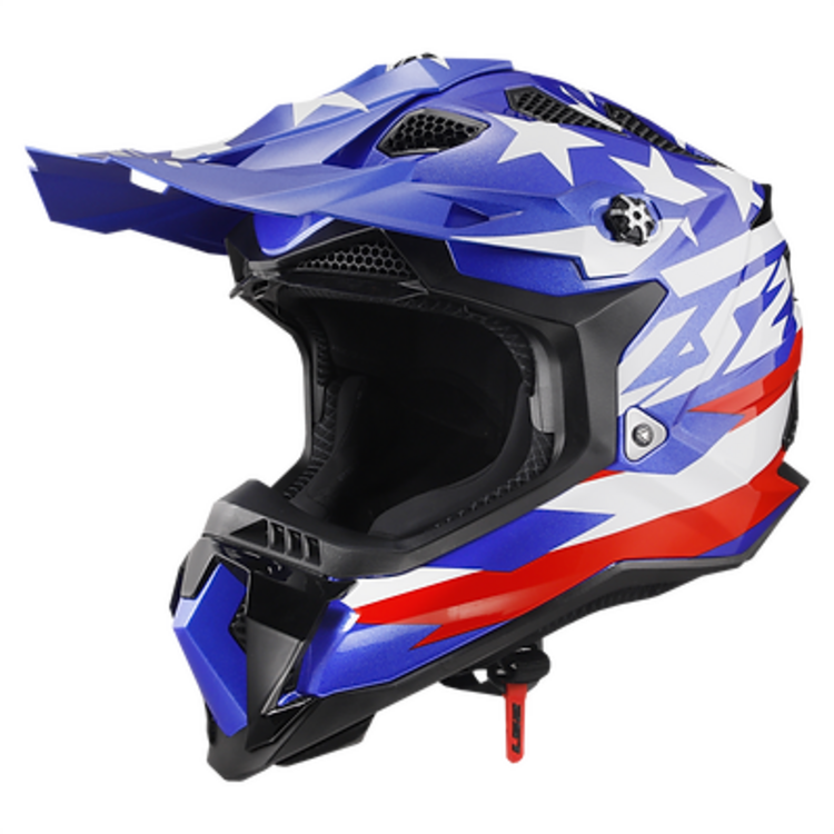 LS2 MX700 SUBVERTER EVO HELMET UNITED RED/WHITE/BLUE