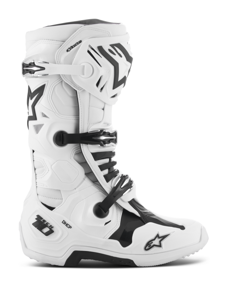 ALPINESTARS ALPINESTAR TECH 10 BOOTS BLACK WHITE