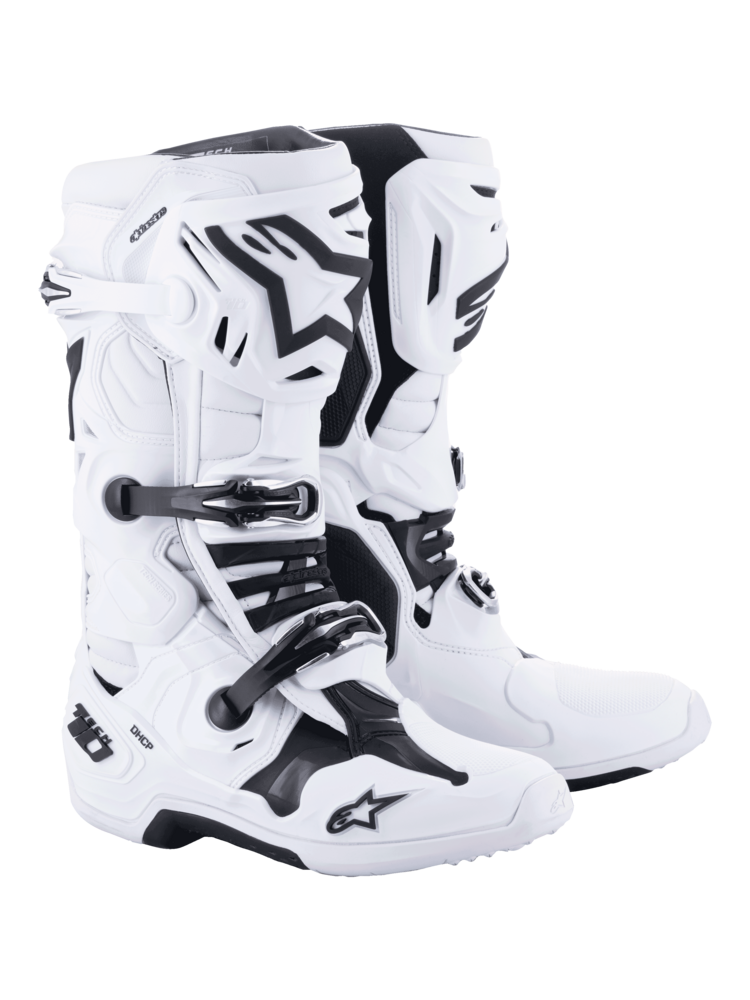 ALPINESTARS ALPINESTAR TECH 10 BOOTS BLACK WHITE