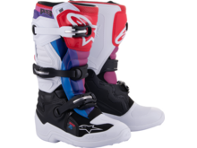 ALPINESTARS ALPINESTARS TECH 7S BOOTS WHITE/ BLACK/ RAINBOW