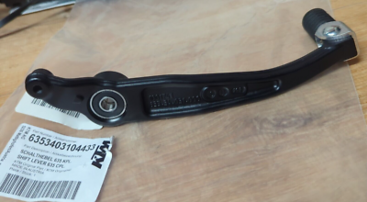 KTM / GASGAS / HUSQVARNA 6353403104433 GEAR SHIFT LEVER BLACK KTM ADV 790 '19-'20 890 '22-'24