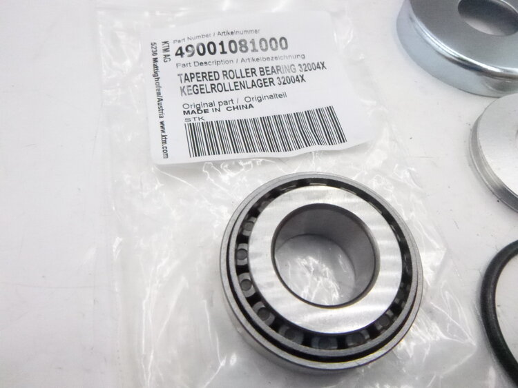 KTM / GASGAS / HUSQVARNA 49001081000 TAPERED ROLLER BEARING TRIPLE CLAMP 50 65 85