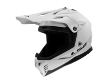 LS2 LS2 MX708 GATE II SOLID GLOSS WHITE