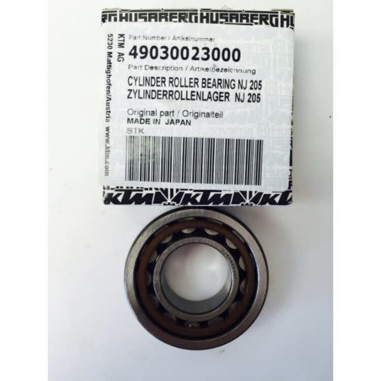 KTM / GASGAS / HUSQVARNA 49030023000 CYLINDER ROLLER BEARING NJ205 KTM