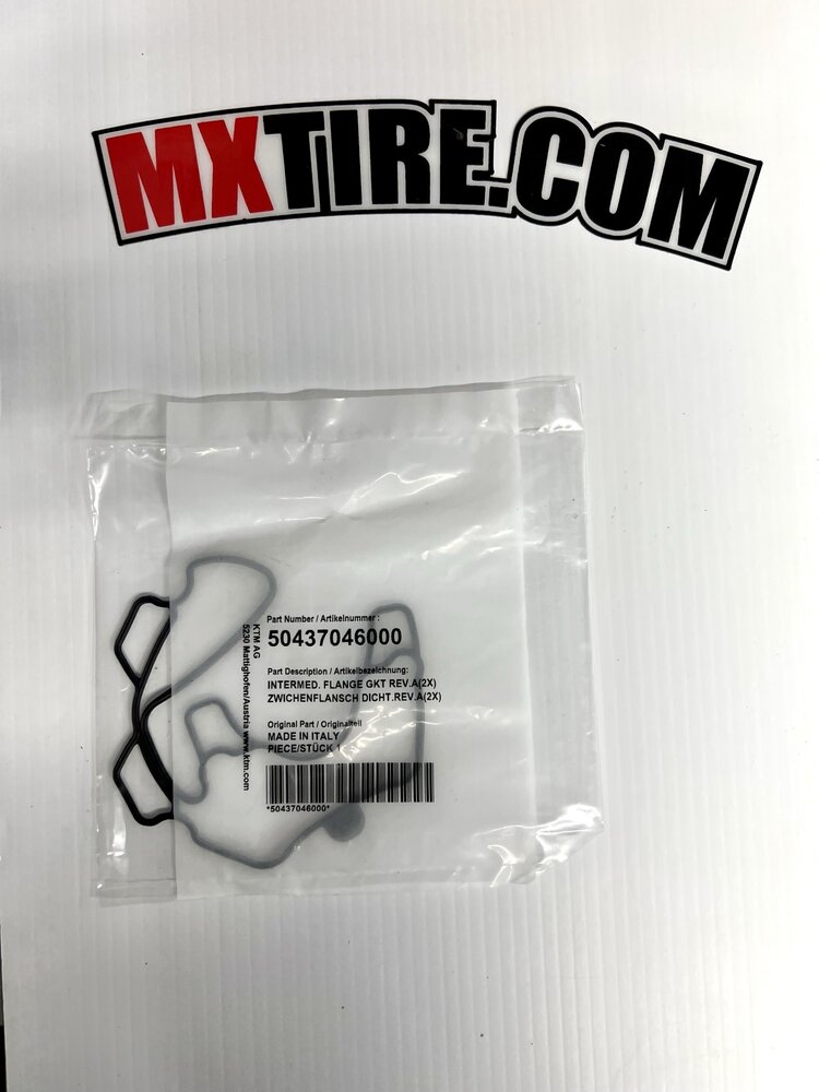 KTM / GASGAS / HUSQVARNA 50437046000 GASKET CONNECTION FLANGE KTM 125 150 SX TC MC '16-'23