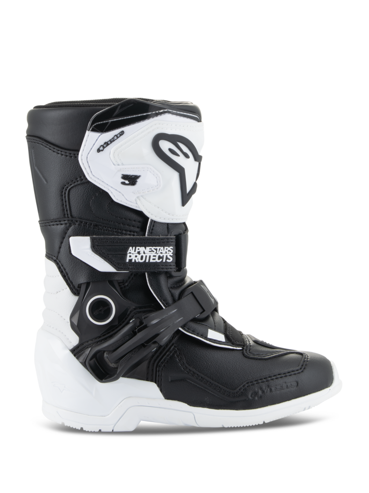ALPINESTARS Alpinestars Kids Tech 3S Boots - Black/White - US 12 / EU 30.5