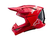 ALPINESTARS S-M10 HELMET FLOOD RED FLUO/RED