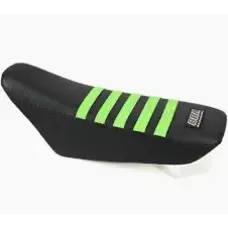 BBR BBR KLX/DRZ110/L Tall Seat Assembly (Black W/ Green Stripes) 2002-Present