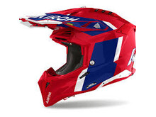 AIROH AIROH AVIATOR 3 GLORY HELMET BLUE/RED GLOSS