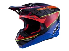 ALPINESTARS S-M10 HELMET ERA BLUE/RED YELLOW