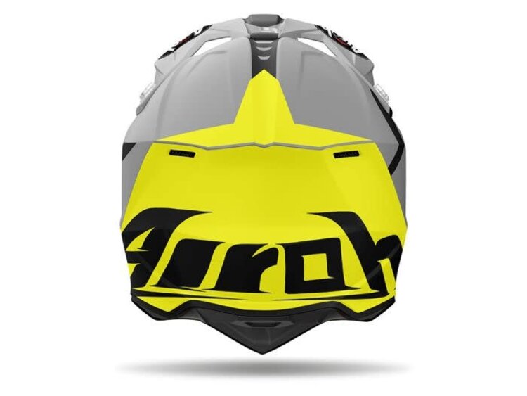 AIROH WRAAAP HELMET RELOADED YELLOW MATTE MED.