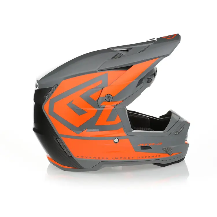 6D HELMETS ATR-3 HELMET HEX NEON ORANGE SM