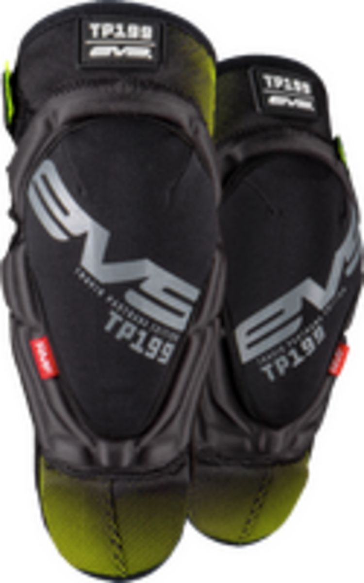 EVS YOUTH TP199 KNEE/SHIN GUARD BLACK/HI-VIS