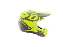 6D HELMETS ATR-1 Helmet Switch Neon Yellow/Grey Matte (XL)