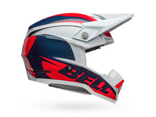 BELL MOTO-10 HELMET RENEGADE MATTE/GLOSS BLUE/RED