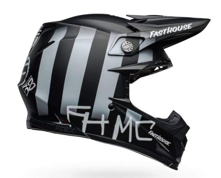 BELL MOTO-9S FLEX HELMET FH MC CORE MATTE BLACK/YELLOW