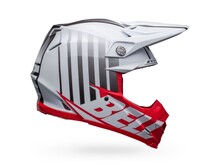BELL MOTO-9S FLEX SPRINT HELMET WHITE/RED