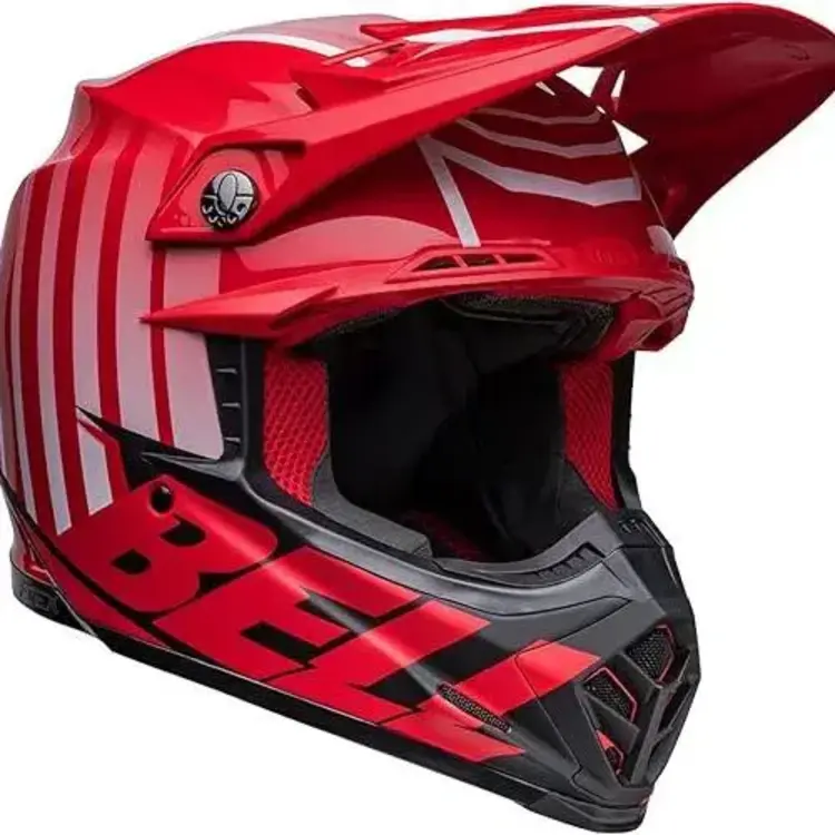 BELL MOTO-9S FLEX SPRINT HELMET RED/BLACK