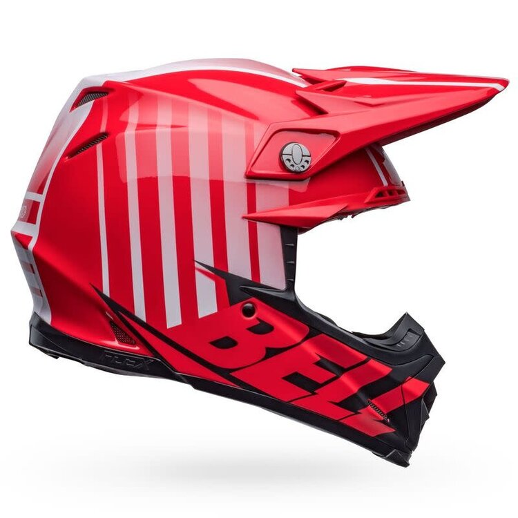 BELL MOTO-9S FLEX SPRINT HELMET RED/BLACK