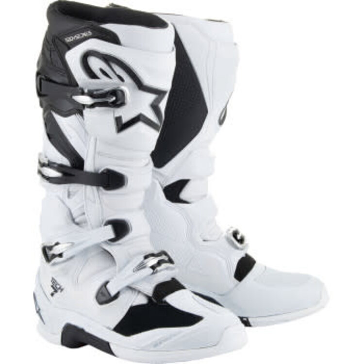 ALPINESTARS 3410-3264 Tech 7 Boots Tech 7 Boots - White/Black - US 11