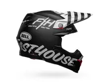 BELL MOTO-9S FLEX HELMET FH CREW MATTE BLACK/WHITE