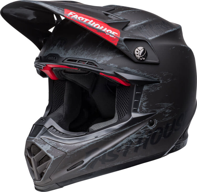 BELL MOTO-9S FLEX HELMET FH MOJAVE MATTE BLACK/GREY