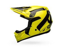 BELL MOTO-9 YOUTH FH NEWHALL GLOSS HI-VIZ/BLACK