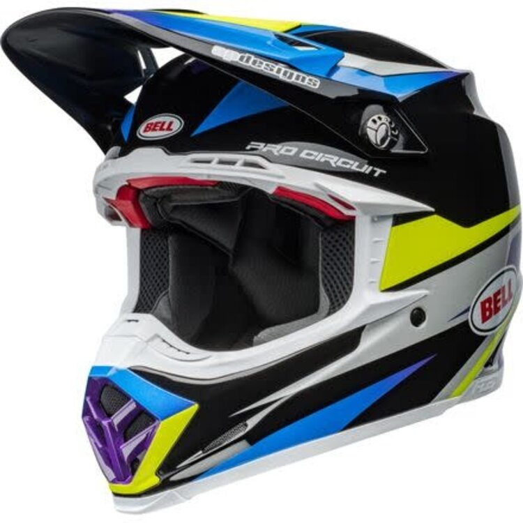 BELL MOTO-9S FLEX HELMET PRO CIRCUIT 24 BLACK/BLUE M