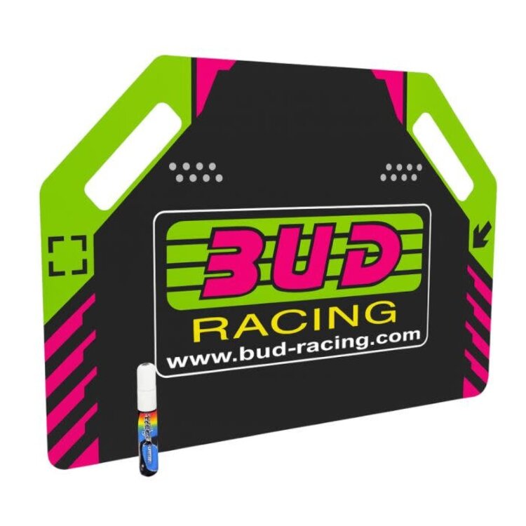BUD RACING XL PITBOARD PINK/GREEN