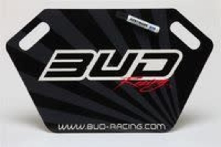 BUD RACING PIT BOARD BLACK/GREY