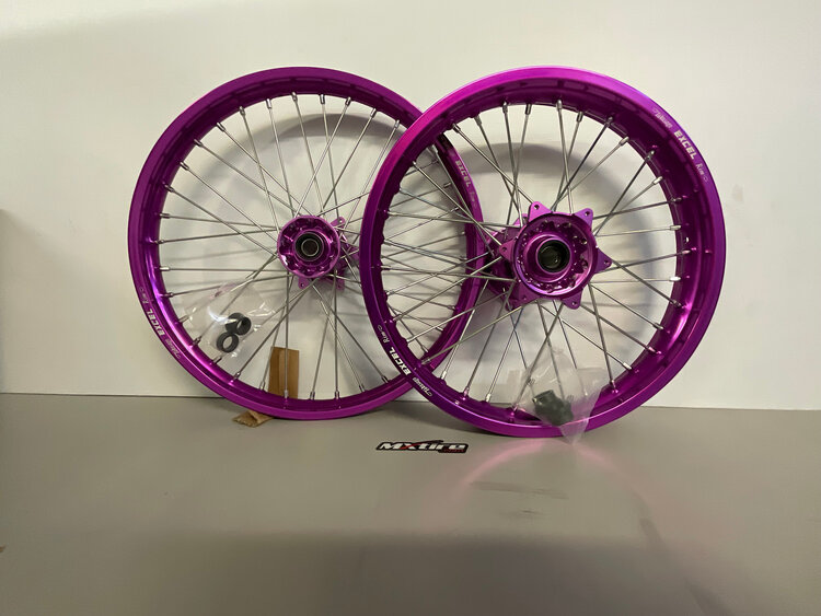 KITE WHEEL SET 19/21 - YAMAHA YZF 250/450 ‘09-‘26 PURPLE/PURPLE