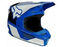 FOX RACING V1 YOUTH REVN HELMET BLUE YS