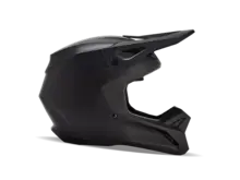 FOX RACING V1 YOUTH HELMET MATTE BLACK YS