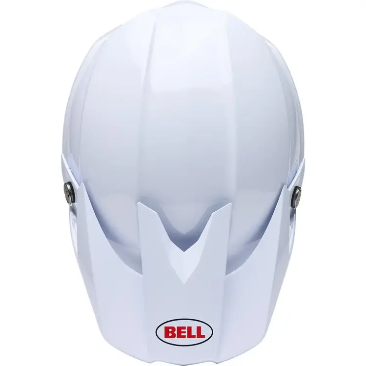 BELL MX-10 YOUTH VISOR SOLID WHITE