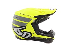 6D HELMETS ATR-2 YOUTH Stripe Neon Yellow Matte YM