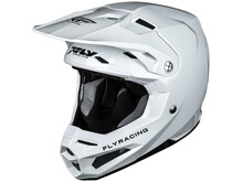 FLY RACING F7 HELMET SOLID WHITE