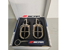 SCAR SCAR Titanium Footpegs Gripper CR125 250 CRF250 450