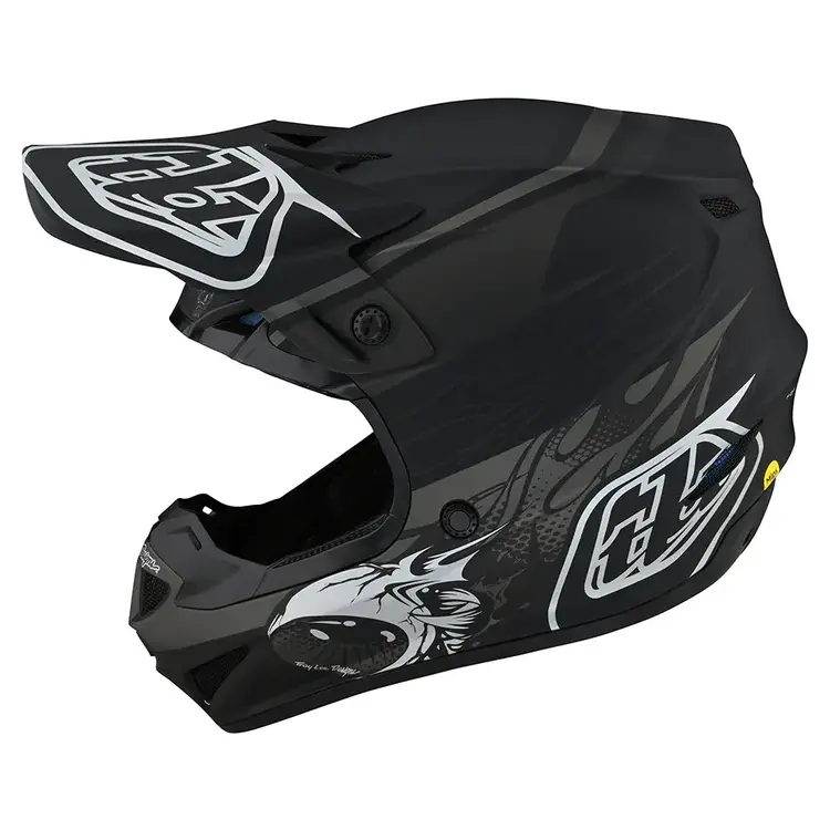 TROY LEE DESIGNS TLD YOUTH SE4 SKOOLY BLACK